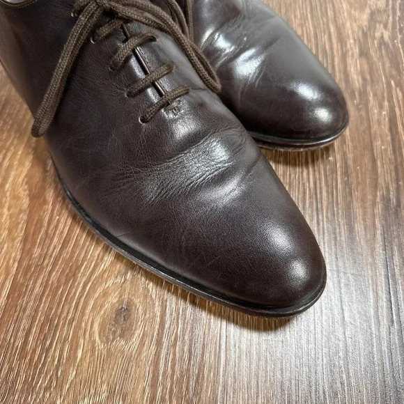 Sydney’s Toronto Wholecut Oxfords in Dark Chocolate Brown - Picture 6 of 13